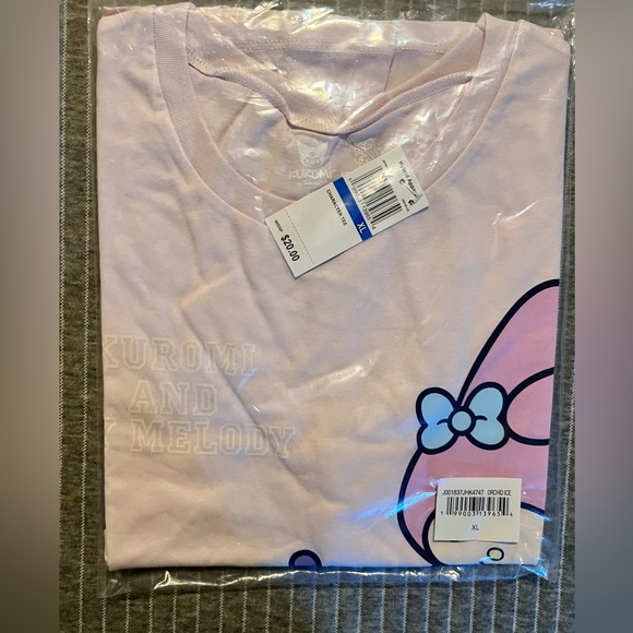 Love Tribe Juniors Crewneck Kuromi and Melody Tee - Picture 2 of 2